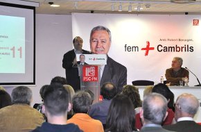 El PSC presenta la seva llista electoral sense novetats en els vuit primers llocs