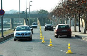 El Ministeri de Foment té previst, avui, començar a reparar el pont de l'N-340