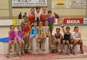Les patinadores cambrilenques Laia Gavaldà i Coia Moreno queden segones en el 1er Trofeu d'Iniciació de 2011