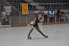 El pavelló municipal acull el primer trofeu de Categories de Patinatge Artístic 