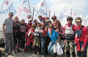 Bona actuació dels regatistes cambrilencs Món Cañellas i Leandre García a la Copa d'Espanya Optimist