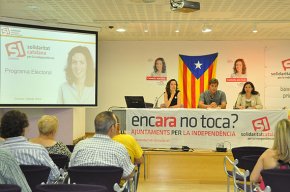 SI presenta el seu programa electoral basat en "la regeneració democràtica, la participació ciutadana i la independència"