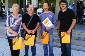 ERC presenta el seu programa de polítiques socials proposant la implantació duna targeta de transport públic gratuïta pels jubilats