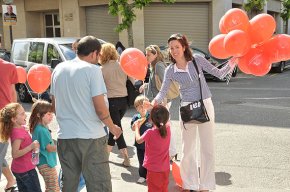 SI segueix amb els seus actes de campanya afirmant que "si el PSC repeteix, els impostos pujaran extraordinàriament"