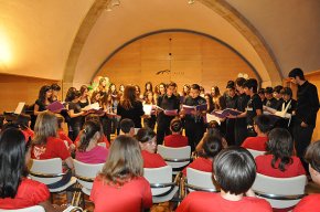 Els cors de l'Escola Municipal de Música ofereixen un recital a la Cripta per celebrar el final de curs 