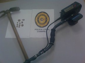 La Policia Local deté un home per espoliar una dotzena d'objectes metàl·lics del jaciment arqueològic Mas Rovira, a la Fontcoberta