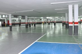 L'empresa municipal Aparcam ofereix 119 places d'aparcament de lloguer al pàrquing del Sindicat