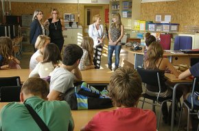L'Institut Mar de la Frau rep un grup d'alumnes polonesos en el marc d'intercanvi del programa europeu Comenius