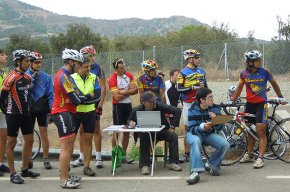 Una seixantena de ciclistes participen en la Cronoescalada a la Teixeta organitzada per la Penya Cicloturista Cambrils
