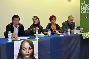 Alba Benedicto (ICV): "Diuen que hem malgastat diners i que s'ha acabat la festa. Crec que ni els joves ni els aturats ni els pensionistes hem assistit a aquesta festa, per tant, no hem de pagar els plats trencats"