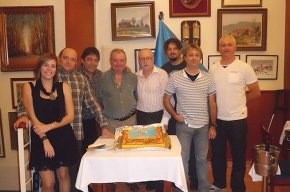 La Penya Blanc i Blava de Cambrils celebra el seu quart aniversari