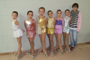 Les patinadores Núria Cardona i Carla Herrera pugen al podi en el tercer Trofeu d'Iniciació 2011