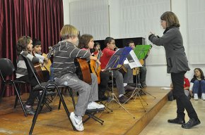 Eva Garriga, directora de l'Escola de Música: "La reducció del 30% de l'aportació de l'Ajuntament perjudicarà el funcionament del centre"