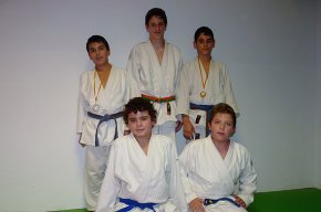 L'equip infantil del Club Escola de Judo Cambrils s'emporta un or i un argent al primer rànquing català