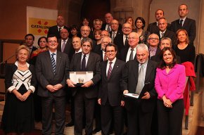 El cambrilenc Joan Albert Campos rep la medalla turística de la Generalitat