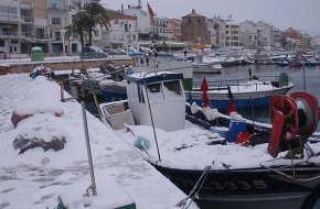 Avui fa deu anys de la darrera nevada històrica sobre Cambrils