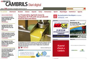Revista Cambrils Diari Digital compleix els sis anys d'existència