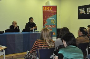 El poeta Ángel Guinda presenta la seva obra "existencialista" en una nova sessió de l'Aula de Poesia