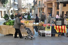 Torna el mercat ecològic dels dissabtes amb la intenció de créixer en número de parades