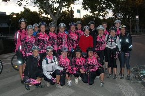 El grup ciclista femení A Pinyó Fix pedala amb força i es consolida amb més de 25 dones aficionades a la bicicleta