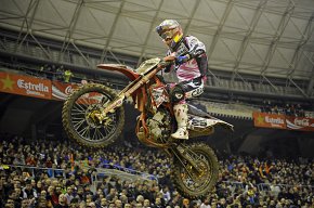 Ivan Cervantes frega el podi en la darrera prova del campionat del món de Super Enduro