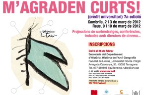 S'obre el període d'inscripcions per apuntar-se al crèdit universitari "M'agraden curts!" del Festival FEC
