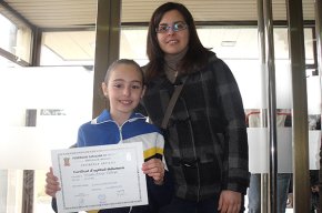 La patinadora cambrilenca Natàlia Arroyo obté el diploma de nivell A de patinatge artístic