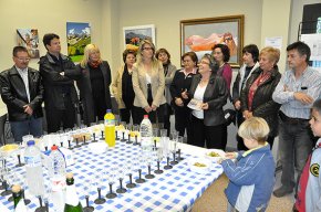 L'exposició col·lectiva de pintura enceta la programació de les Jornades Culturals de l'Associació Cultural de Vilafortuny