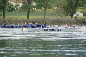 Els Vogadors cambrilencs obtenen tres podis en el campionat de Catalunya de llaüt mediterrani