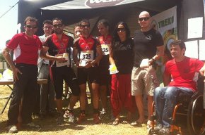 Noemí Susín i Jordi Moretó del Cambrils Grup Les Barques queden campions en la categoria equip-amics de la Trekorientació de Poblet