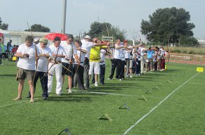Una setantena d'arquers competeixen en el XI Campionat d'Espanya de tir amb arc tradicional i el IX Campionat de tir amb arc nu a l'aire lliure
