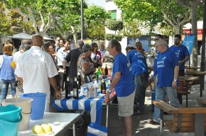 La Penya Blanc i Blava recapta 638 euros per a la Marató de TV3 per a la pobresa