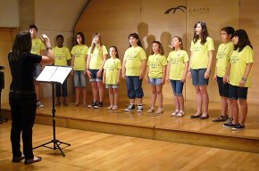La Cripta, escenari de la Trobada de corals infantils i juvenils dins el cicle de Concert de Primavera