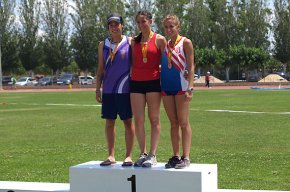 L'atleta cambrilenca Sílvia Gutiérrez aconsegueix la medalla de plata al campionat de Catalunya júnior