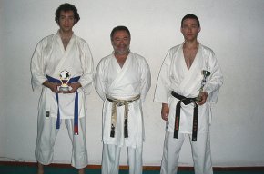 Els karatekes cambrilencs Xavi Miró i Sergi Bautista pugen al podi en el VI Torneig Tarraco Karate 2012