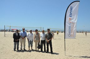 S'inaugura la zona esportiva de la platja del Regueral