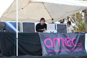 Es cancel·la el 5è Concurs de Dj's Ciutat de Cambrils per la pluja de dissabte, després de quatre actuacions musicals