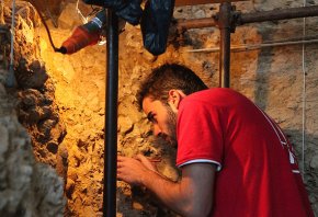 Un estudiant cambrilenc d'arqueologia troba una mandíbula del 450.000 a.C. a Talteüll