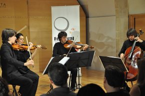 El Quartet Gerhard ofereix el romanticisme més genuí a la Cripta