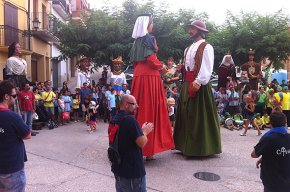 Tota l'Endenga participa a la Trobada de Gegants de Colldejou