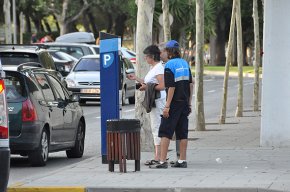 Problemes als parquímetres a l'hora d'introduir la matrícula del vehicle dels residents