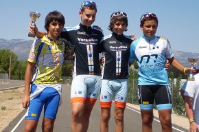 Edgar Curto queda segon en una nova prova de ciclisme infantil de carretera disputada a Vinallop