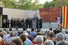 Cambrils celebra l'acte institucional d'una reivindicativa Diada Nacional de Catalunya
