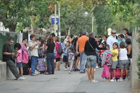L'escola pública de la demarcació tarragonina reprèn les accions de protesta en contra de les retallades