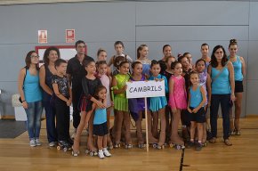 El Club Patí Cambrils obté deu podis al primer Trofeu de patinatge artístic Ciutat de Roquetes