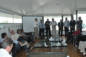 Representants d'estacions nàutiques de França participen en una jornada d'intercanvi amb l'Estació Nàutica Costa Daurada