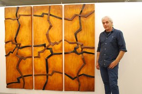 Josep Massana presenta l'exposició "Escultures i relleus", on recull un tast de la seva obra escultòrica i pictòrica