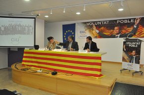 Quim Nin (CiU): "Aquest diumenge no votem la independència, votem el respecte a la democràcia"