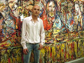 El cambrilenc David Callau inaugura a la Sala Àgora l'exposició de pintura "Noves pinzellades"