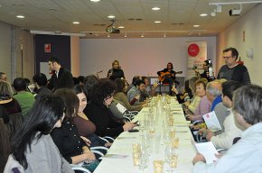 Una cinquantena de persones participen en un maridatge de jazz i vi en el marc del Cicle de Jazz i Blues